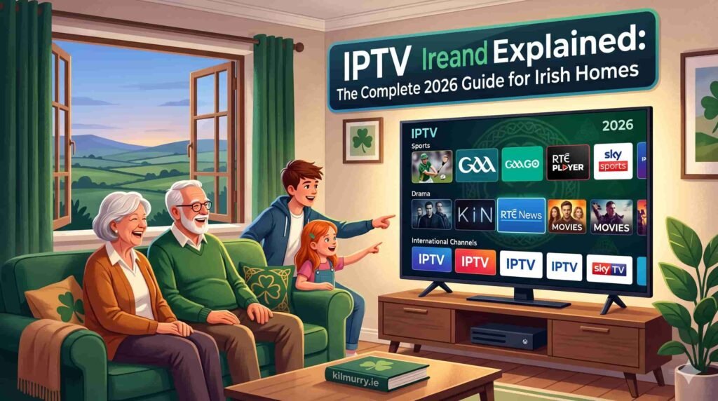 IPTV Ireland streaming Irish TV, GAA and live sport in 4K on a Smart TV